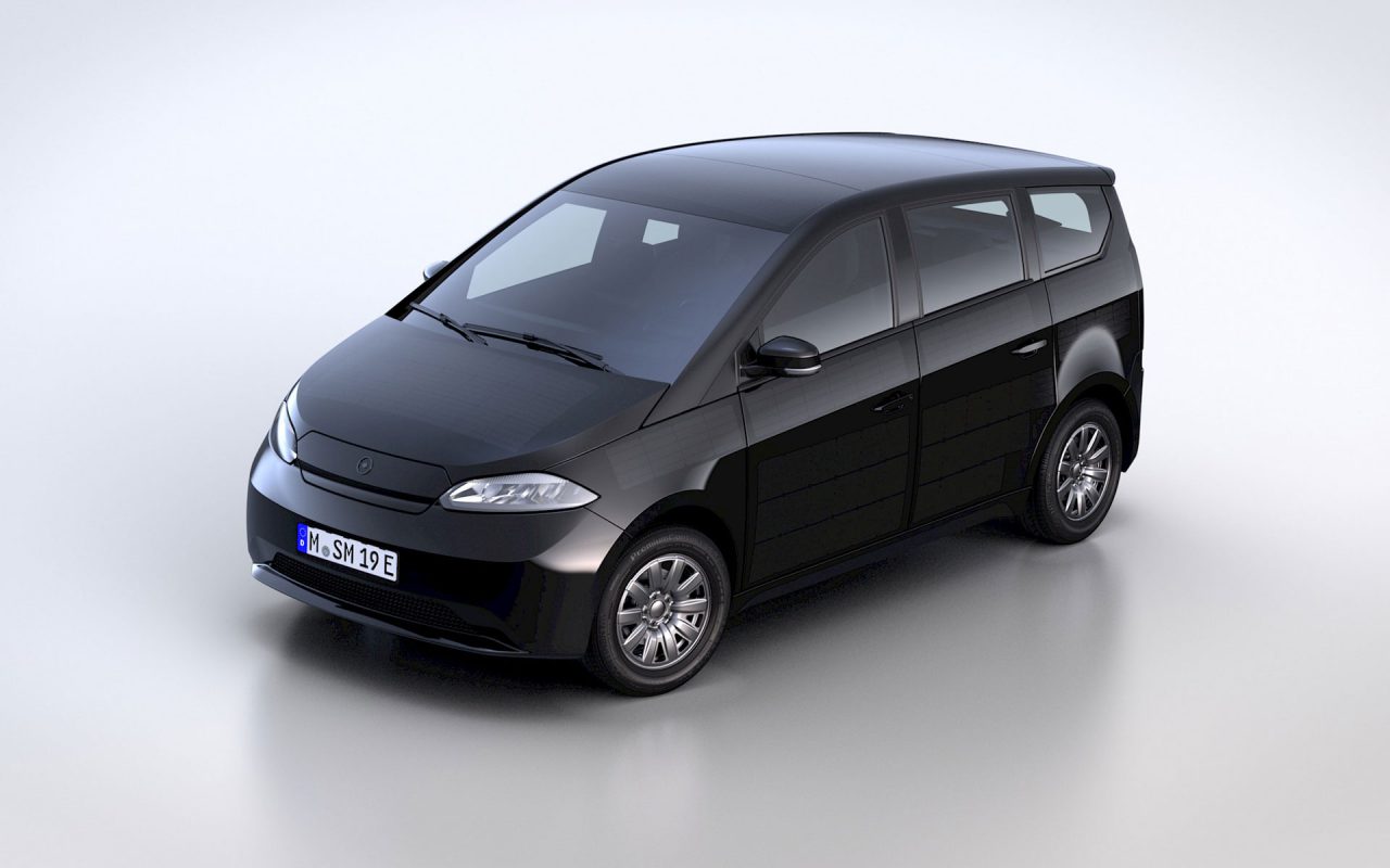 Das Serien-Design des Sion von Sono Motors steht fest. Hier die Frontansicht des Solar-E-Autos. © Sono Motors